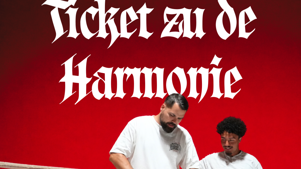 Marco Selinski & Luan Huber mit dem “Ticket zu de Harmonie”